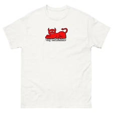 Toy Machine Devil Cat Logo T-Shirt Skateboarding Logo Tee