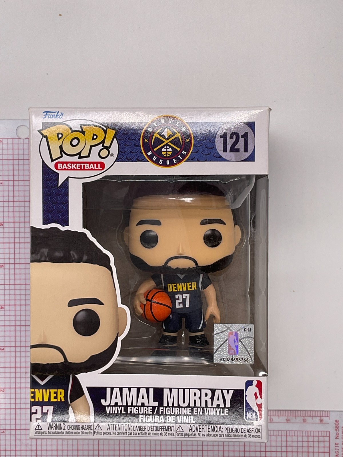 Funko Pop NBA 121 Jamal Murray Denver Nuggets Blue Jersey G02 eBay