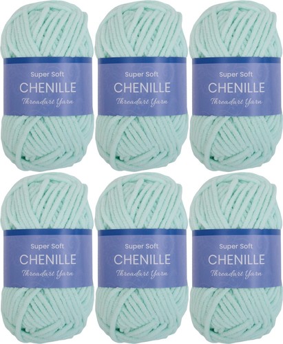 Threadart Super Soft Chenille Yarn - #5 - 50 Gm Skeins - 60 yds -Singles & Packs - Picture 65 of 101