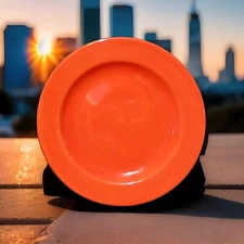 Essential Home Tangerine Salad Plate 8.5" NEW