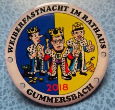 Köln Karneval Pin Weiberfastnacht im Rathaus 2018 Gummersbach