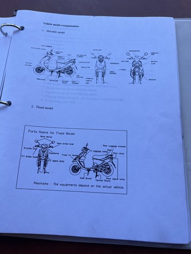 Genuine Scooter Buddy 50cc Shop Service Repair Manual - Picture 6 of 12