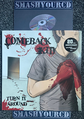 COMEBACK KID - TURN IT AROUND (SEALED/20TH ANNIVERSARY COLORWAY VINYL)