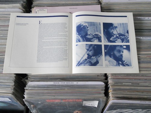 UNAM MUSICA NUEVA SERIES SILVESTRE REVUELTAS -CUARTETOS DE CUERDA- 1987 MEX LP - Picture 7 of 11