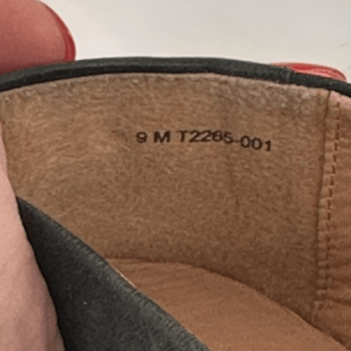 Nuevo sin etiquetas Zapatos Mocasines Trotters Para Mujer Cuero Rubí Punta Redonda Sin Cordones Negros Talla 9 - Imagen 8 de 10
