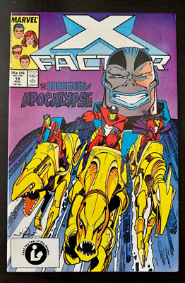 X-Factor 19 - KEY - 1st cover app of the Horsemen of Apocalypse