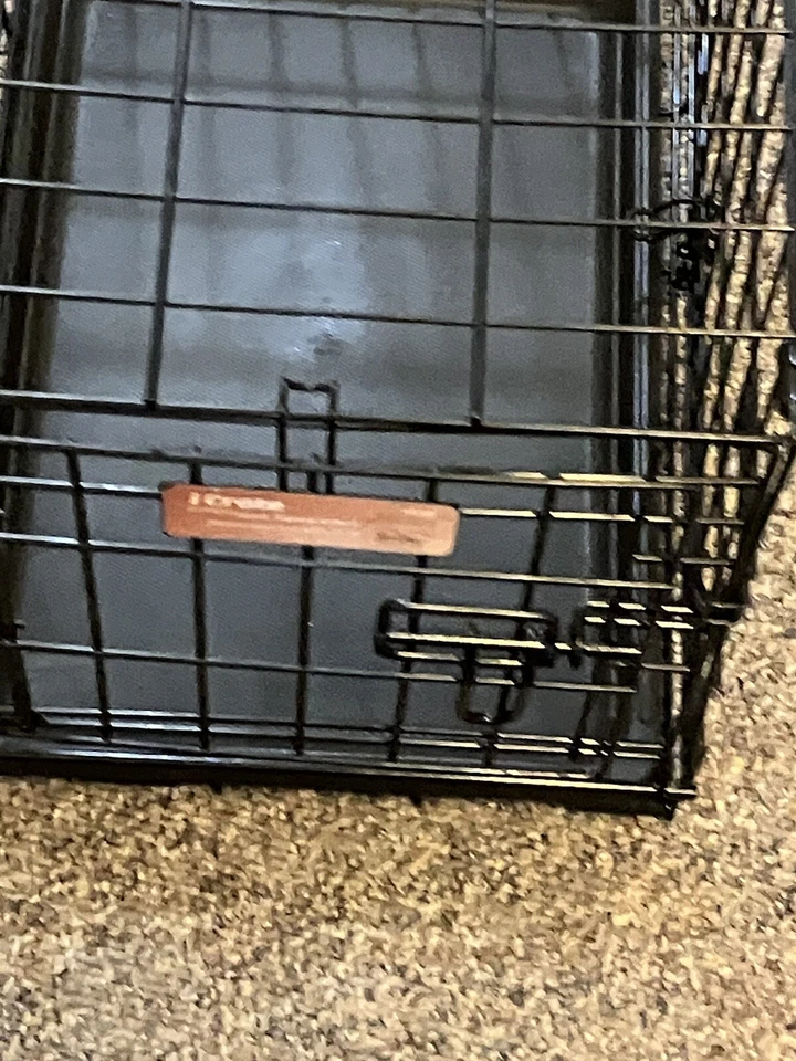 New MidWest iCrate Fold & Carry Single Door Collapsible Dog Crate, 18x12x14 - Image 2 of 4