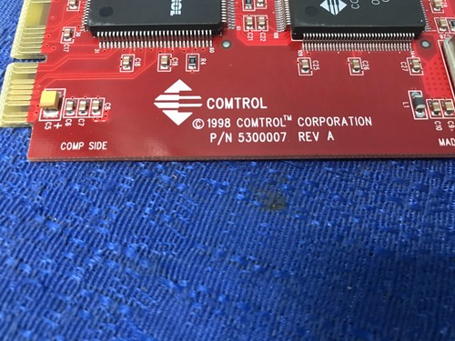 Comtrol 5300004 RocketPort PCI RS422 Plug-In Board Card 5300007 - Picture 6 of 8