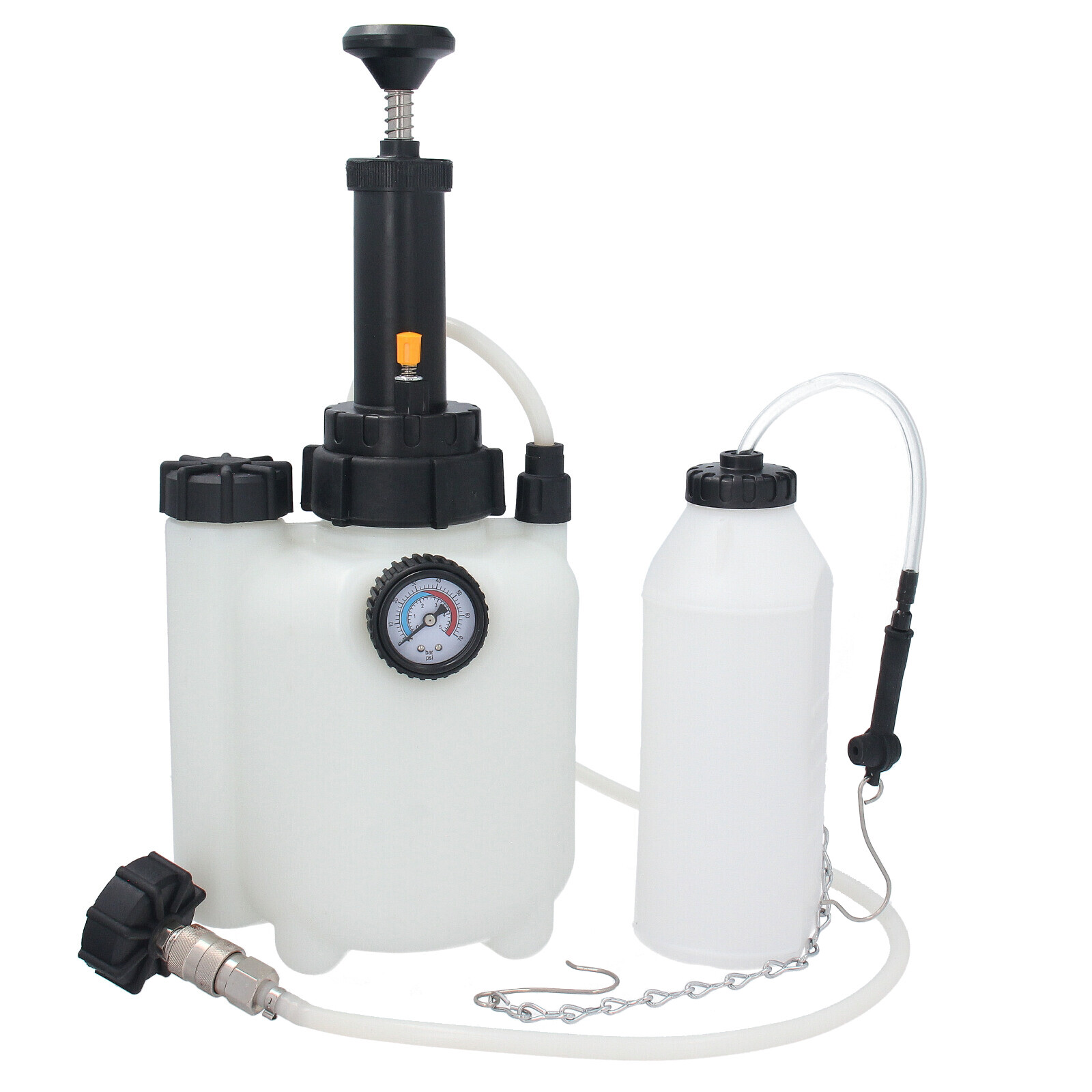 Spurgo dei freni Liquido dei freni Capacità 2.5L Unità di spurgo freni Plastica