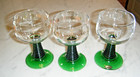 Bockling Valckenberg 1786,(1) & Schmitt Sohne wineglass, green beehive stem(2) 3 — photo 1