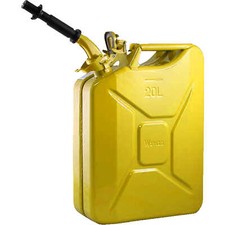 NATO 20-Liter/5.28 Gal. Jerry Can with Spout Yellow