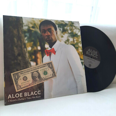 Aloe Blacc -  I Need A Dollar / Take Me Back / 12'' US Vinyl - incl.1 Dollar Note