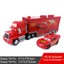thumbnail 85 - Disney Pixar Cars Mack Racer's Hauler Truck &amp; Racers Toy Car 1:55 Kids Gift New