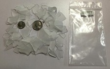 Clear Frosted Beach Glass - Lot - Beach Glass/Sea Glass - Freshwater Tumbled