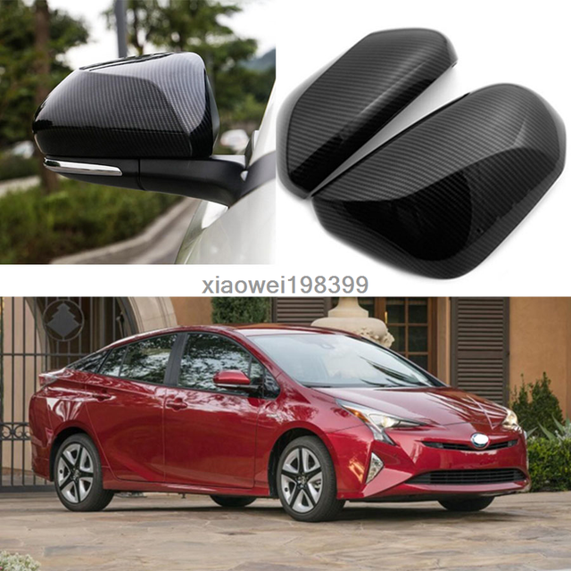 For Toyota Prius 20162019 Carbon fiber style Side Mirrors Rearview