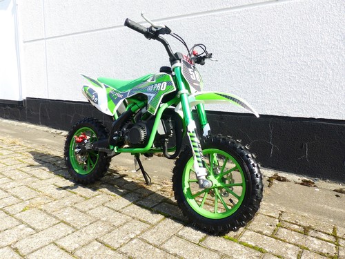 Pocketbike KXD 702 Dirtbike Pocket Cross Bike Kindermotorrad Crossbike Grün - Bild 2 von 6