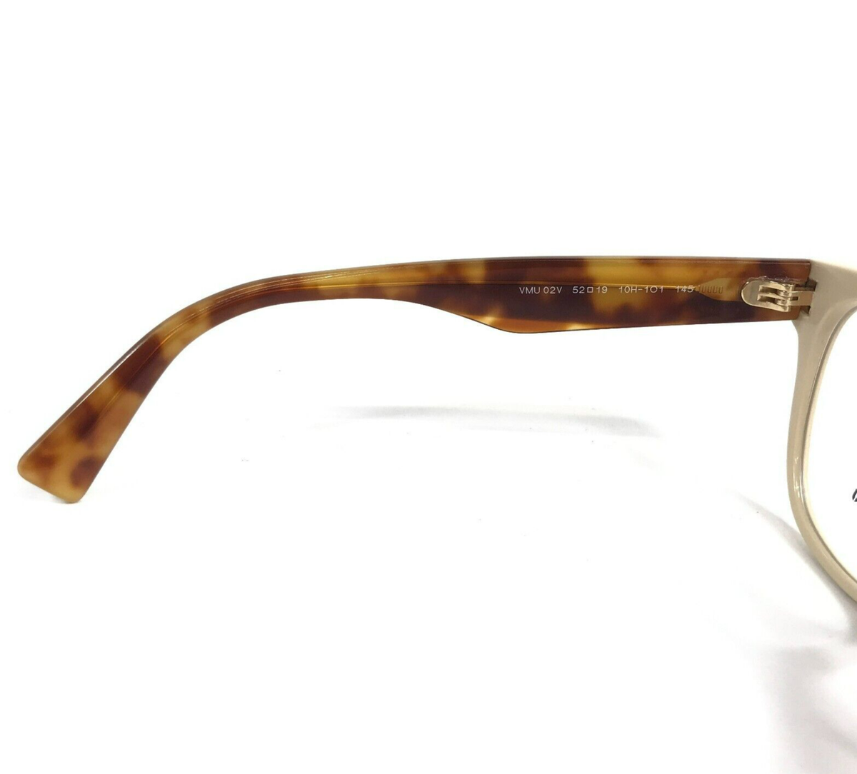 Miu Miu Eyeglasses Frames VMU02V 10H-1O1 Tortoise Beige Cat