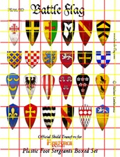 Official Waterslide Transfers for Fireforge Foot Sergeants from Battle Flag