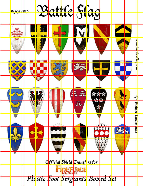 Transferencias oficiales de toboganes acuáticos para sargentos de pie de forja de fuego de bandera de batalla