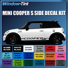 Per MINI COOPER LATO S Decalcomanie Adesivi Vinilici Sport Grafiche