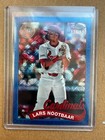 2024 Topps Update Lars Nootbaar 1989 Chrome Silver Pack Blue Mojo /150