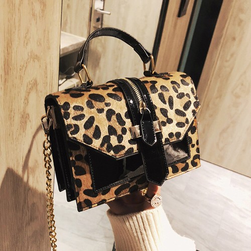 1PC fashion shoulder bag Leopard Print Shoulder Bag Leopard Handbag Leopard Bag - 第 1/11 張圖片