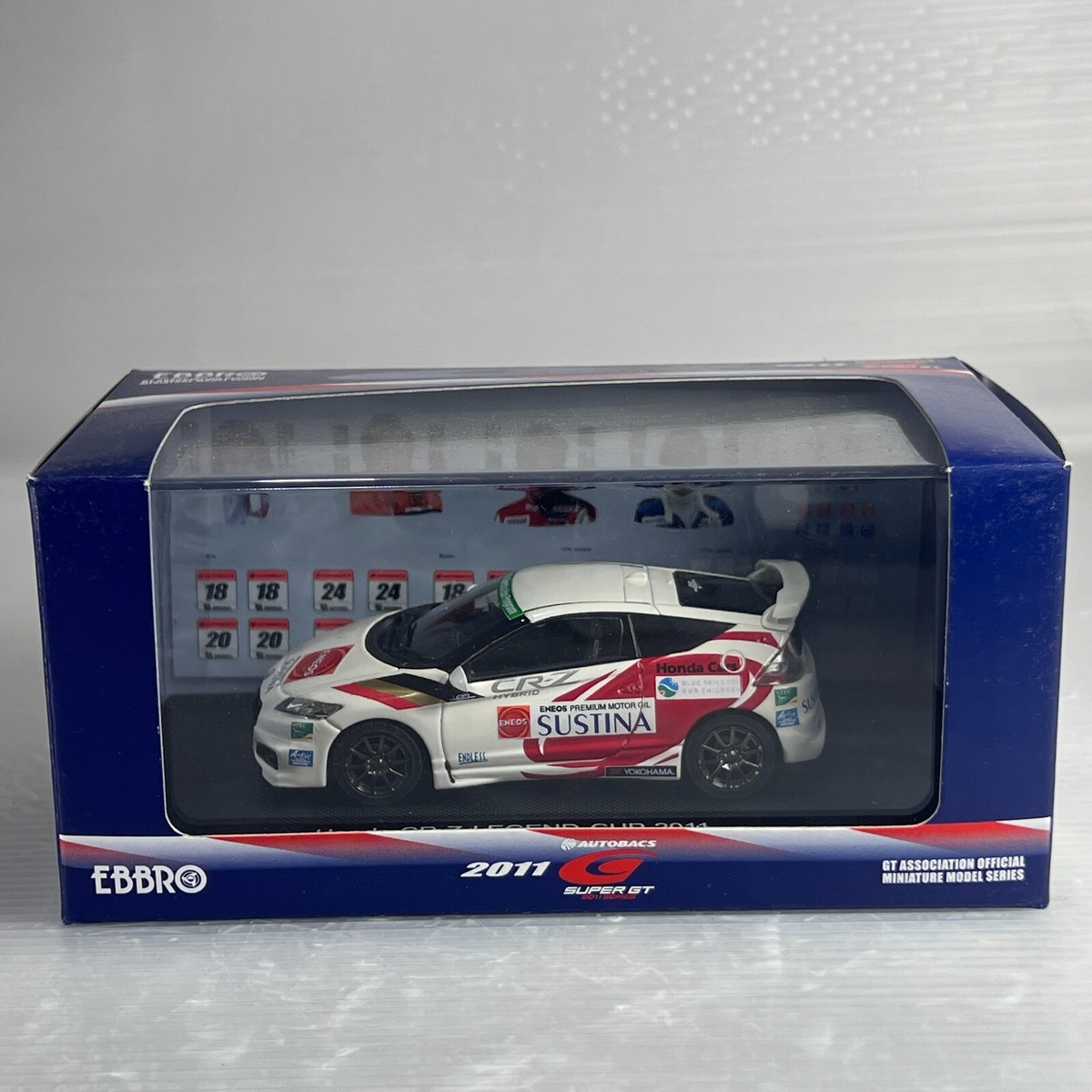 エブロ1/43EBBRO Honda CR-Z LEGEND CUP 2011 1/43 EBBRO Honda CR-Z LEGEND CUP 2011 44797 | eBay