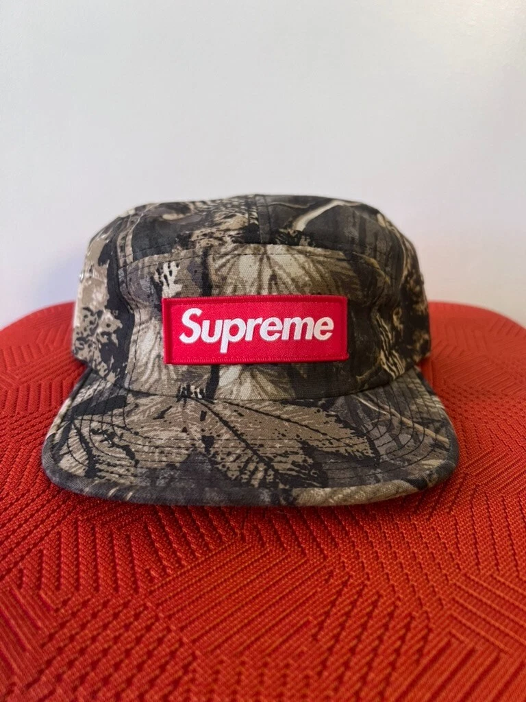 Rare casquette de camp vintage Supreme Real Tree Camo de FW11 DSWT   100% authentique