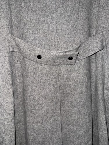 J. Peterman Double Breasted Wool Overcoat Trench Coat Men’s Size 44 - Picture 19 of 19