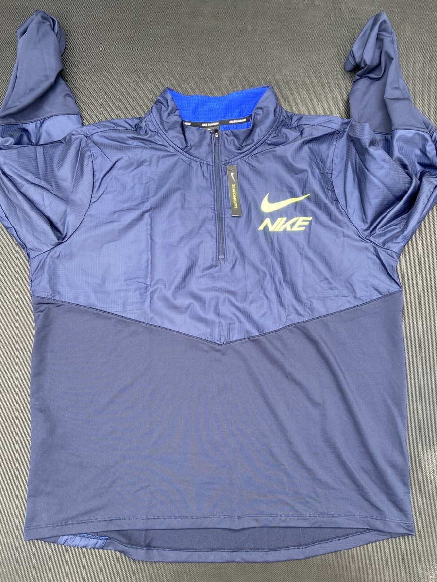 nike men's dry element running top