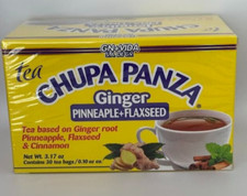 Chupa Panza Detox Ginger Tea  30-Day Detox with the Power of Ginger