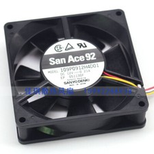 109P0912H4D01 Daul ball cooling fan DC12V 0.21A 2.52W 3wire 90 90 25MM