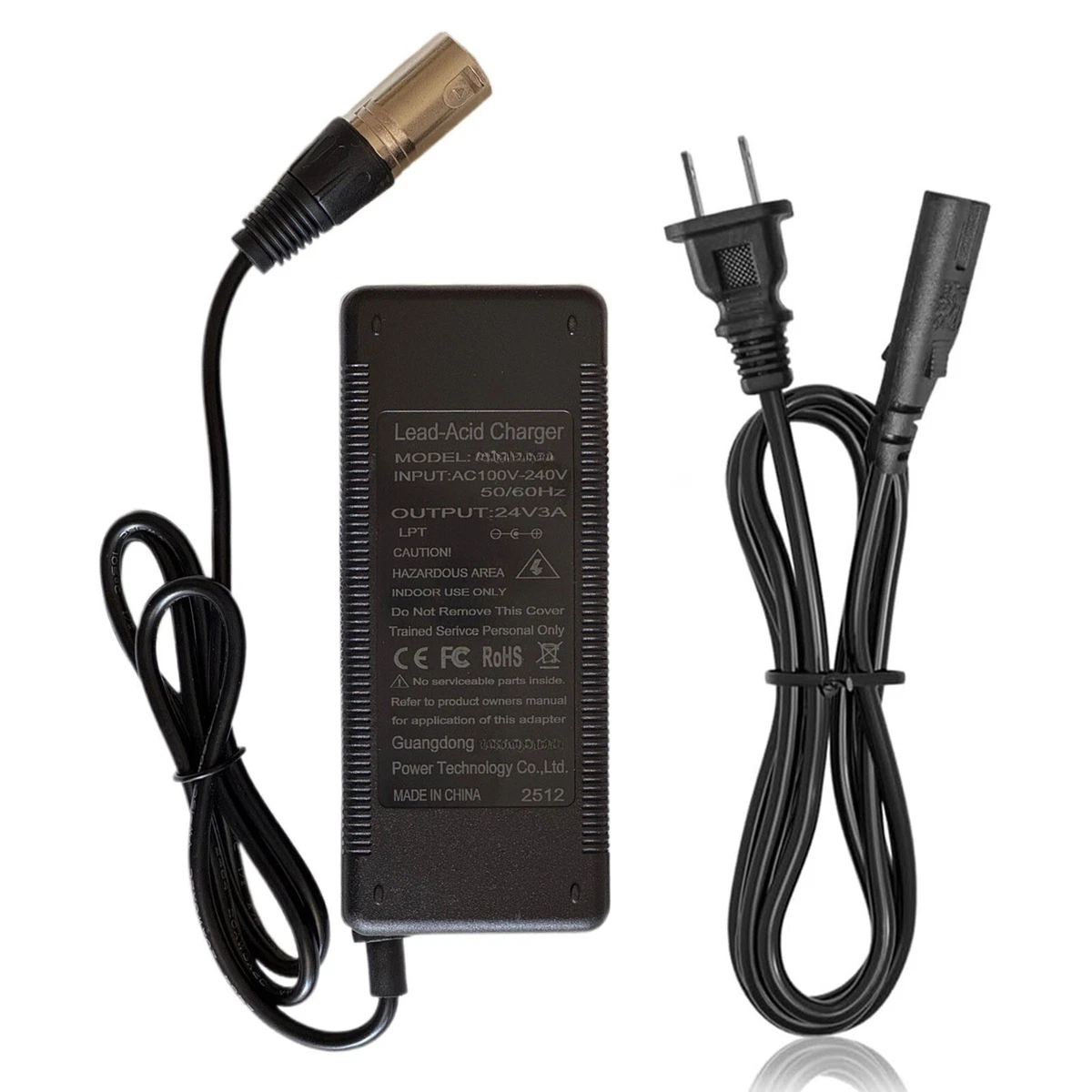 Power For Schwinn S400 S650 Electronic Scooter 24V 3A Lead-acid