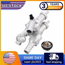 Engine Coolant Thermostat Housing Assembly For 11-14 Chrysler 200 08-10 Sebring
