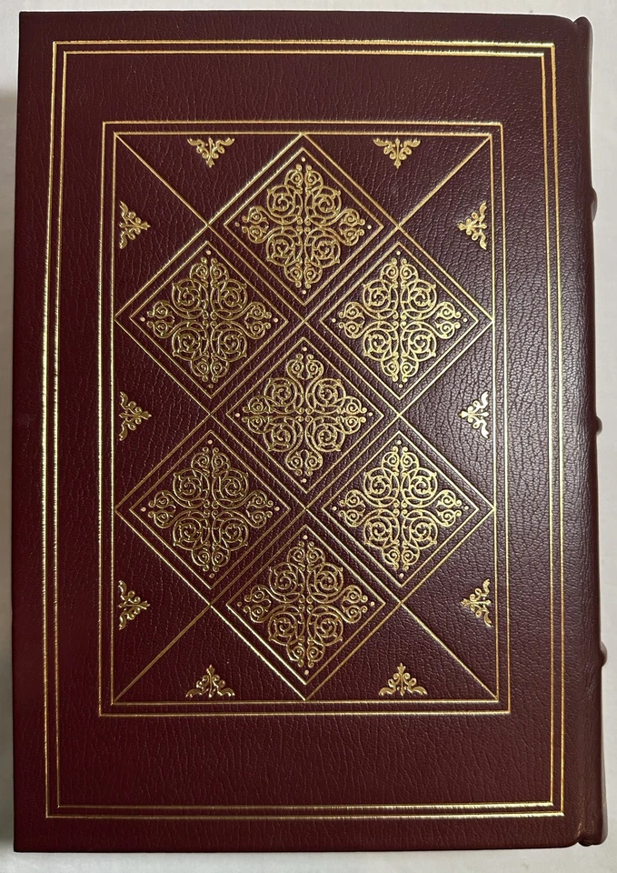 Vintage Franklin Library Abraham Lincoln 1978 Leather Limited Edition Sabdburg Foto 2 de 4