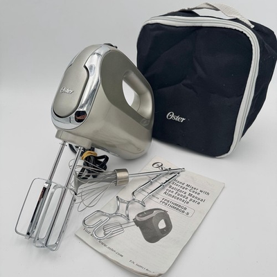 #ad #ad Oster Hand Mixer 7 Speed Clean Start Model FPSTHMBGB $19.94