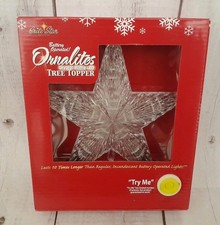 Ornalites Light Up LED Star Tree Topper
