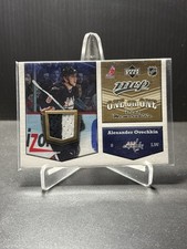 2007-08 UD MVP Alex Ovechkin & Evgeni Malkin #OO-OM One on One Dual Jersey