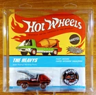 Hot Wheels RLC Rewards Series The Heavys Tow Truck 678/4436 Light Brown Redline