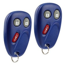 Key Fob Keyless Entry Remote fits Chevy Tahoe Suburban Silverado Avalanche Blue