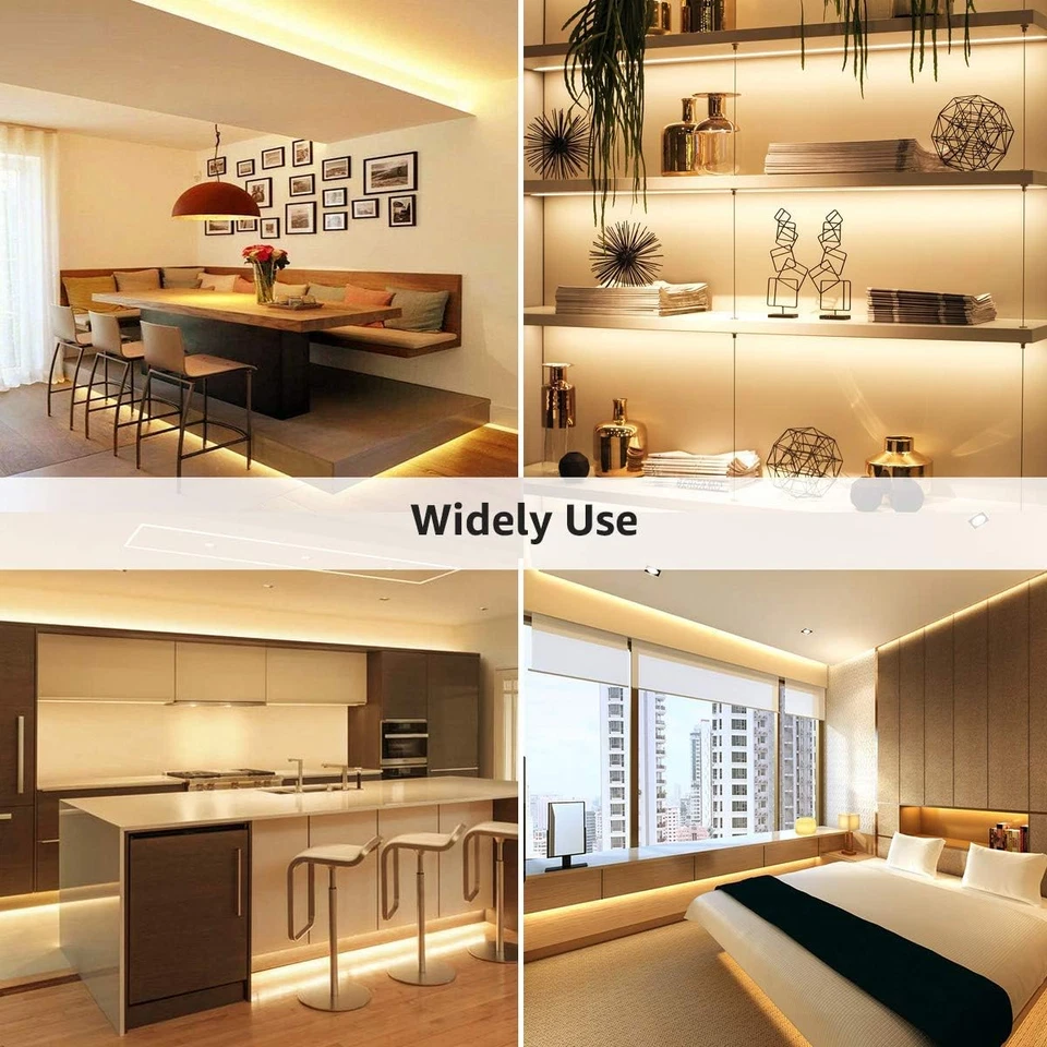 Lepro 12V LED Strip Light, Flexible, SMD 2835, 16.4Ft Tape Light for Home, Kitch - Image 4 of 4