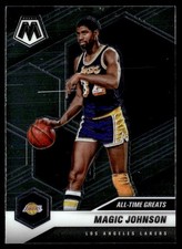 2020-21 Panini Mosaic Magic Johnson Los Angeles Lakers #288