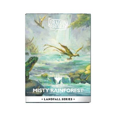 100 Dragon Shield Dual Matte Art Sleeves Landfall Series Misty Rainforest #16501