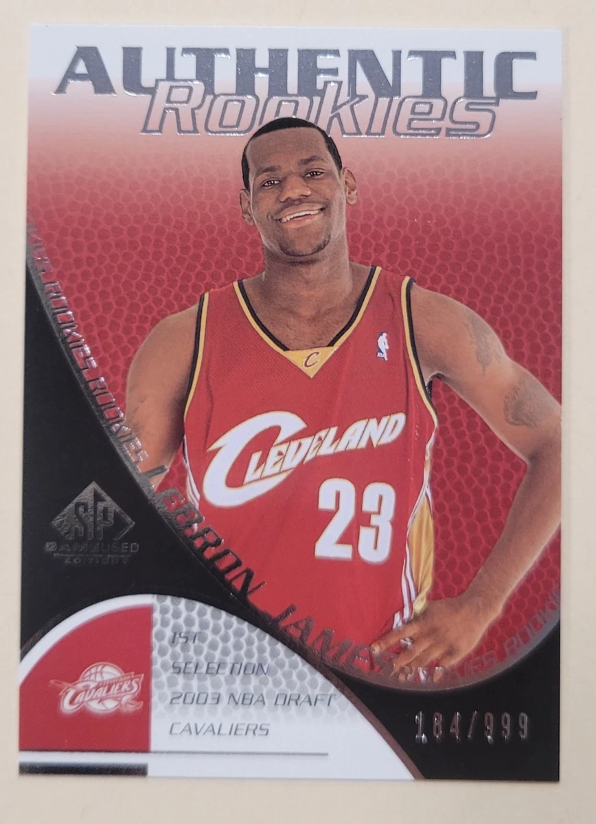 2003-04 SP Game Used - LeBron James #107 for sale | eBay