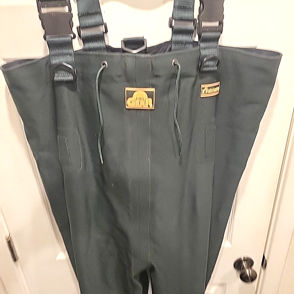 Neoprene Chest Waders Boots Men's Size 11 w/200g Thinsulate Insulated Pro Gear - Image 3 of 4