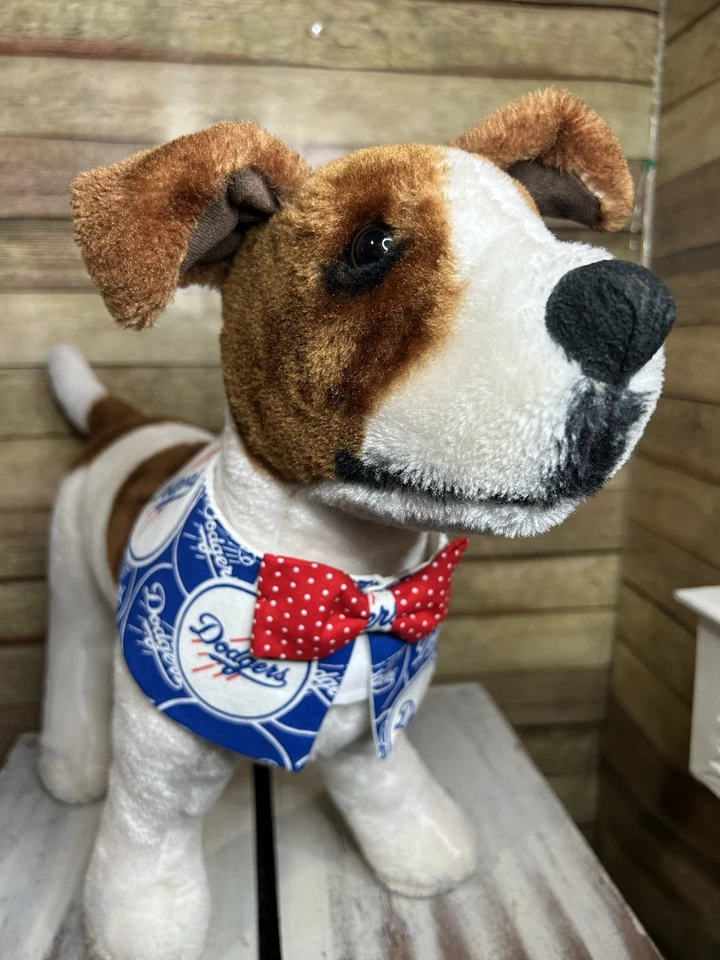 Pajarita con cuello para perro DODGERS talla mediana Foto 2 de 4