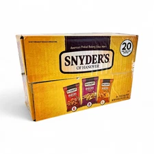 Snyder's of Hanover Pretzel Pieces Variety Pack, 2.25 oz Bags - 20 Pack