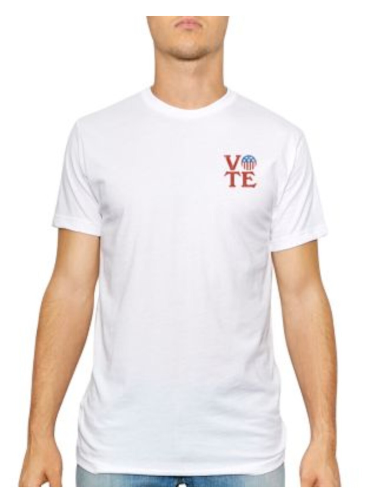 KID DANGEROUS Мужская белая легкая футболка классического кроя с коротким рукавом и графическим рисунком M