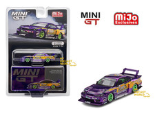 1:64 Mini GT #576 Nissan S15 SILVIA LB-Super Silhouette 2022 Formula Drift Japan