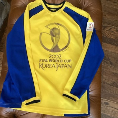 Vintage FIFA 2002 World Cup Jersey Shirt YOUTH LARGE Korea Japan